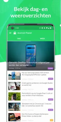 AndroidPlanet.nl android App screenshot 2